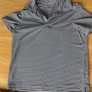 Vineyard Vines Navy and White Striped Kids Polo